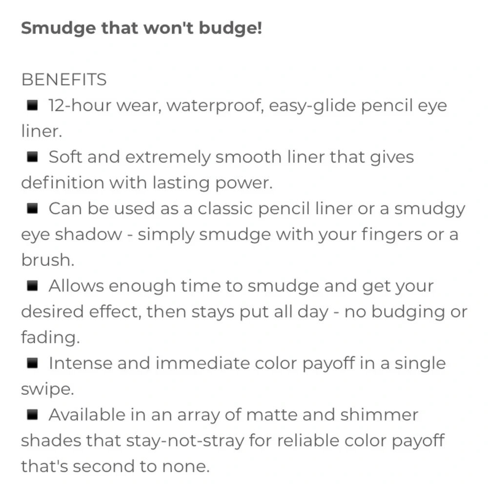 Stila Stay All Day Smudge Stick Waterproof Eye Liner Espresso